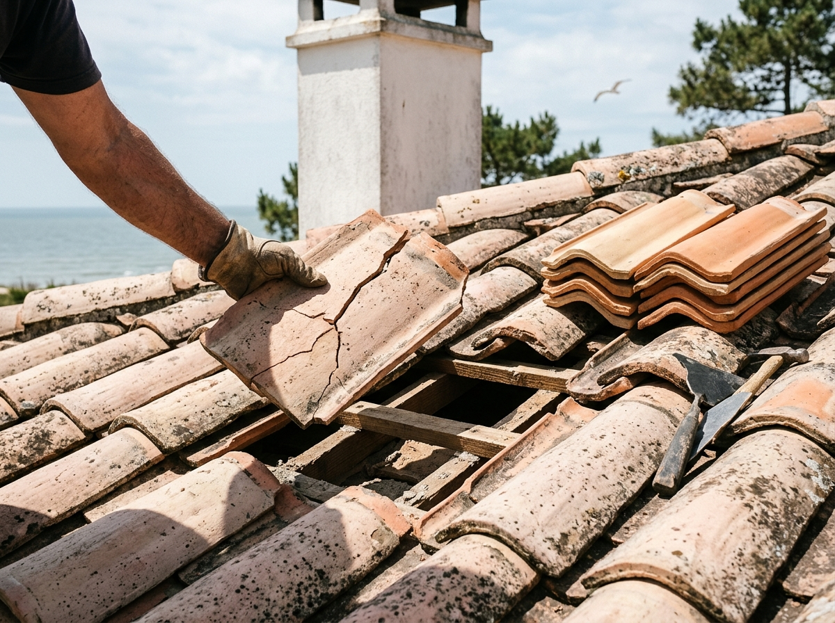 Réparation de toiture